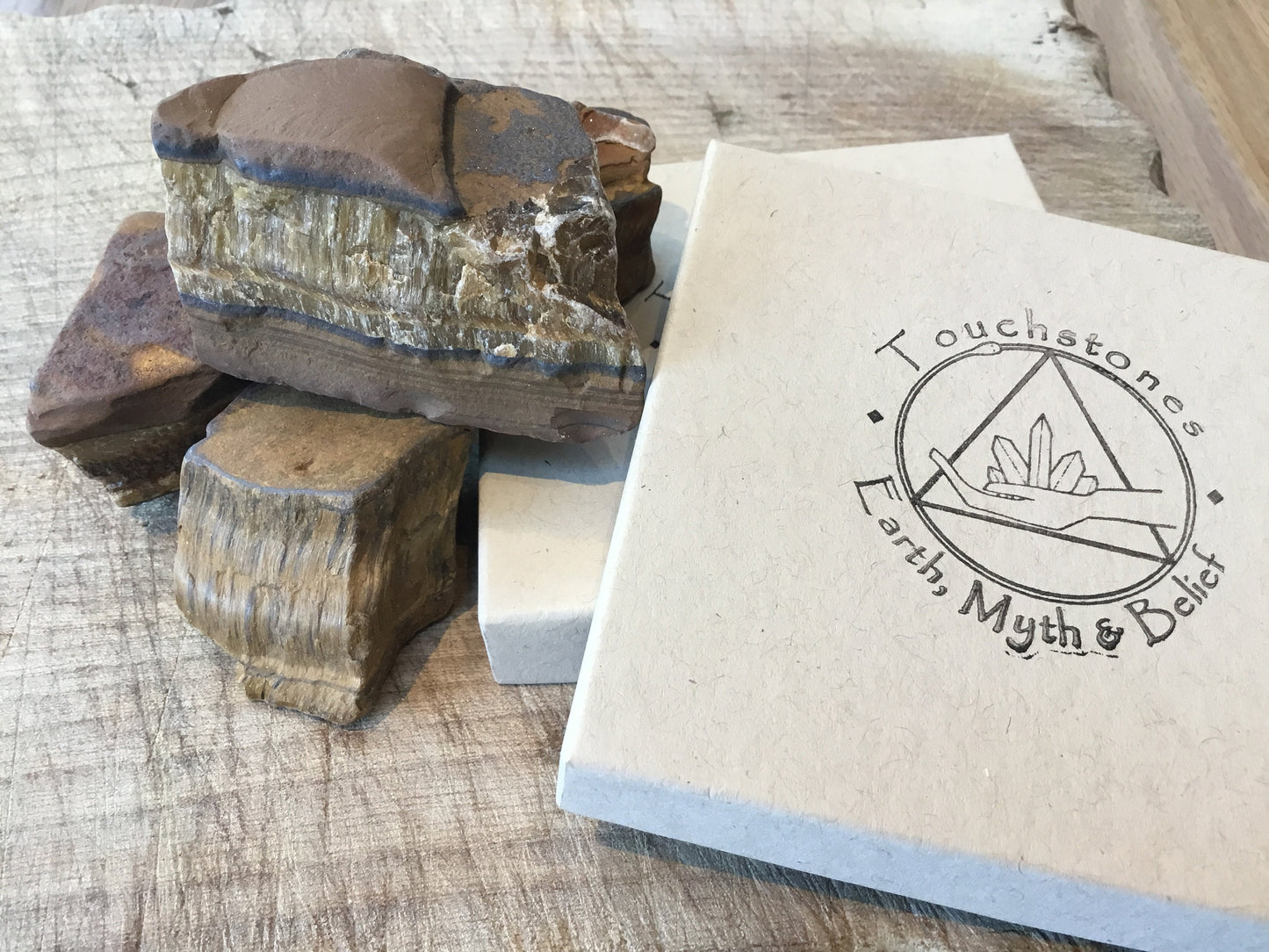 Rough Tiger’s Eye – Natural Stone for Confidence & Protection