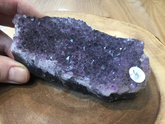 Natural Amethyst Cluster (90–127mm) – Decorative Healing Stone for Home, Office & Gift Giving