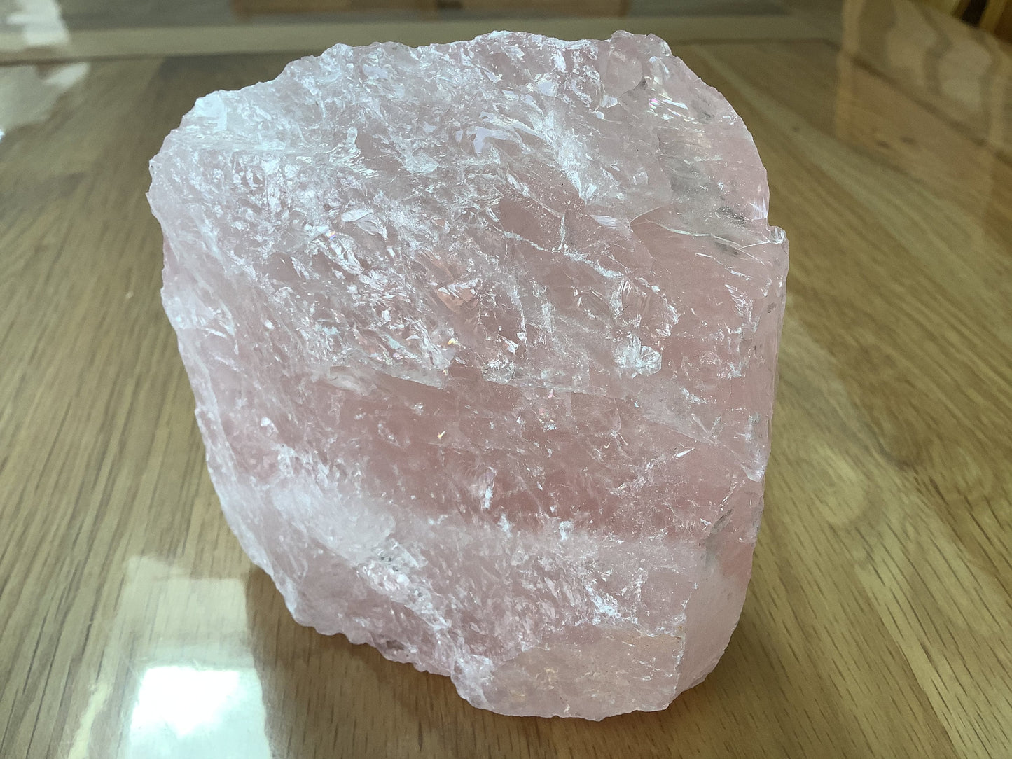 Large Rough Rose Quartz (A Grade) – Gift of Healing, Love & Crystal Lore