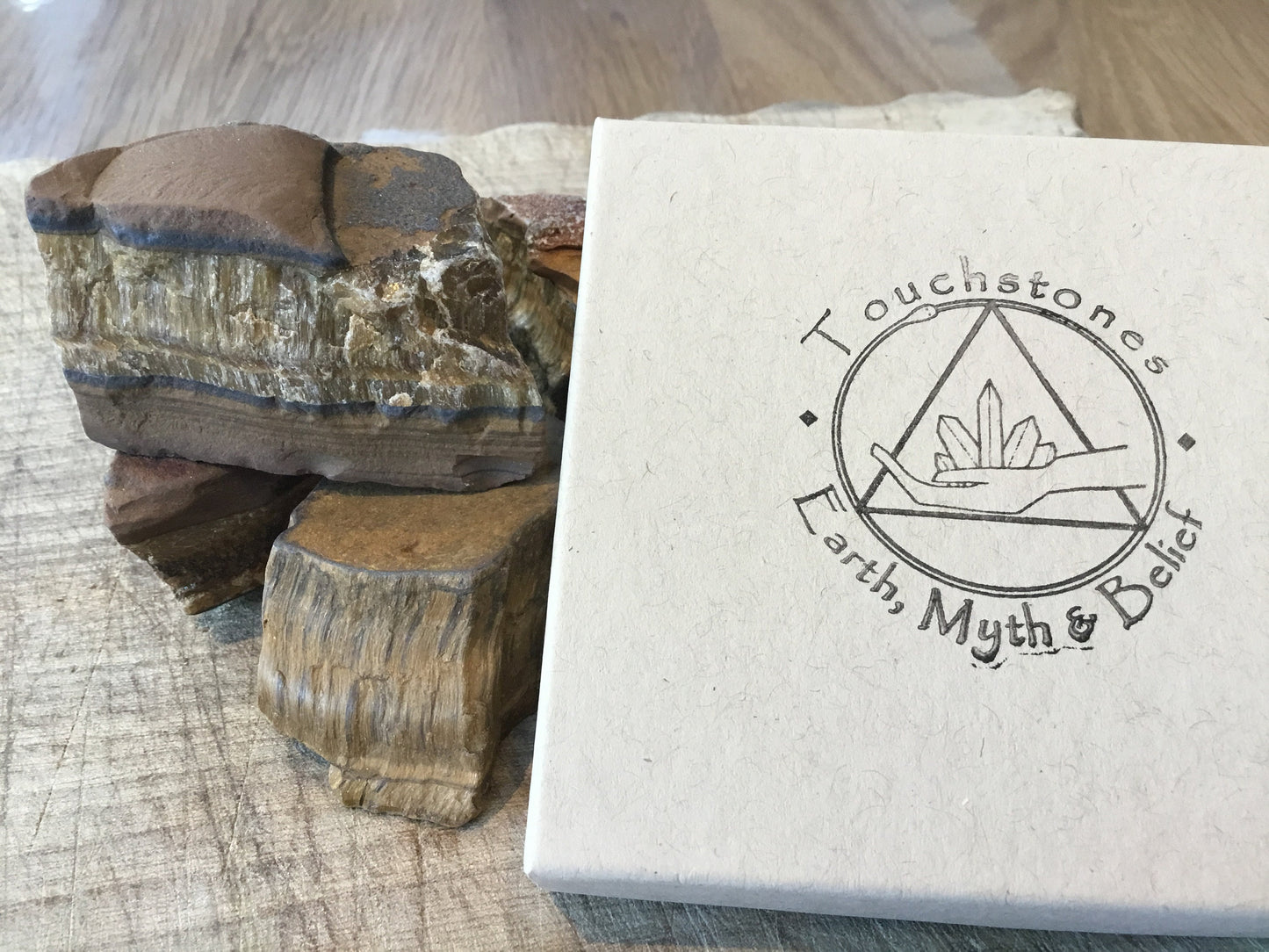 Rough Tiger’s Eye – Natural Stone for Confidence & Protection