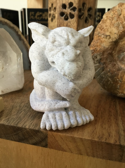 3D Printed Gargoyle – Gothic Charm & Protection for Your Space