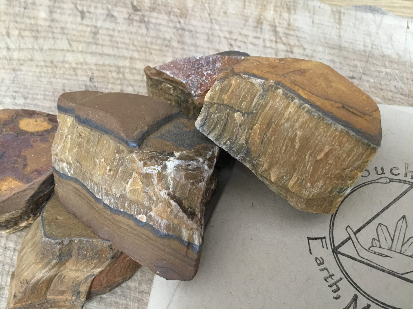 Rough Tiger’s Eye – Natural Stone for Confidence & Protection