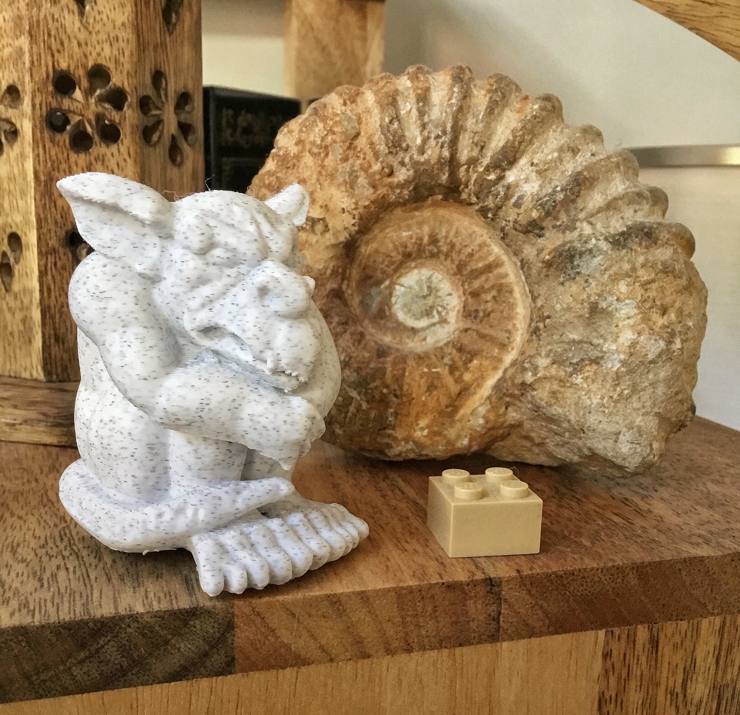 3D Printed Gargoyle – Gothic Charm & Protection for Your Space