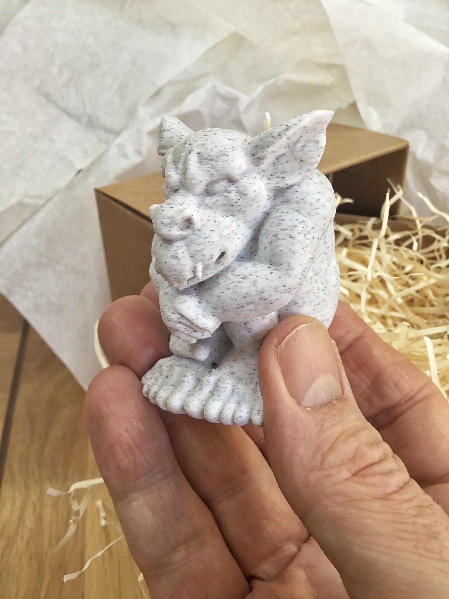 3D Printed Gargoyle – Gothic Charm & Protection for Your Space