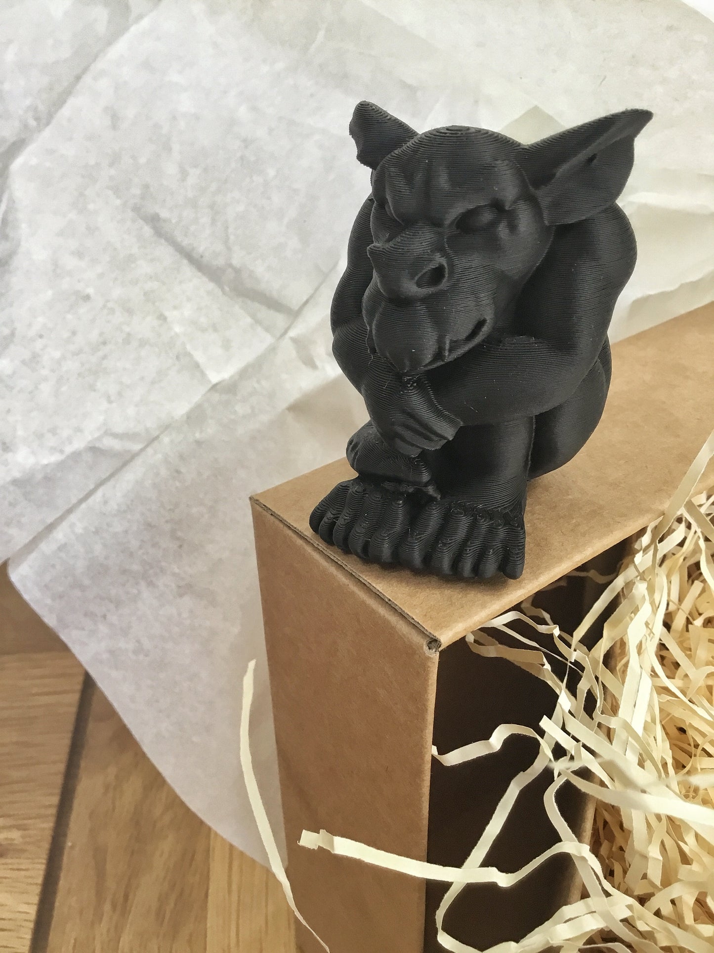 3D Printed Gargoyle – Gothic Charm & Protection for Your Space