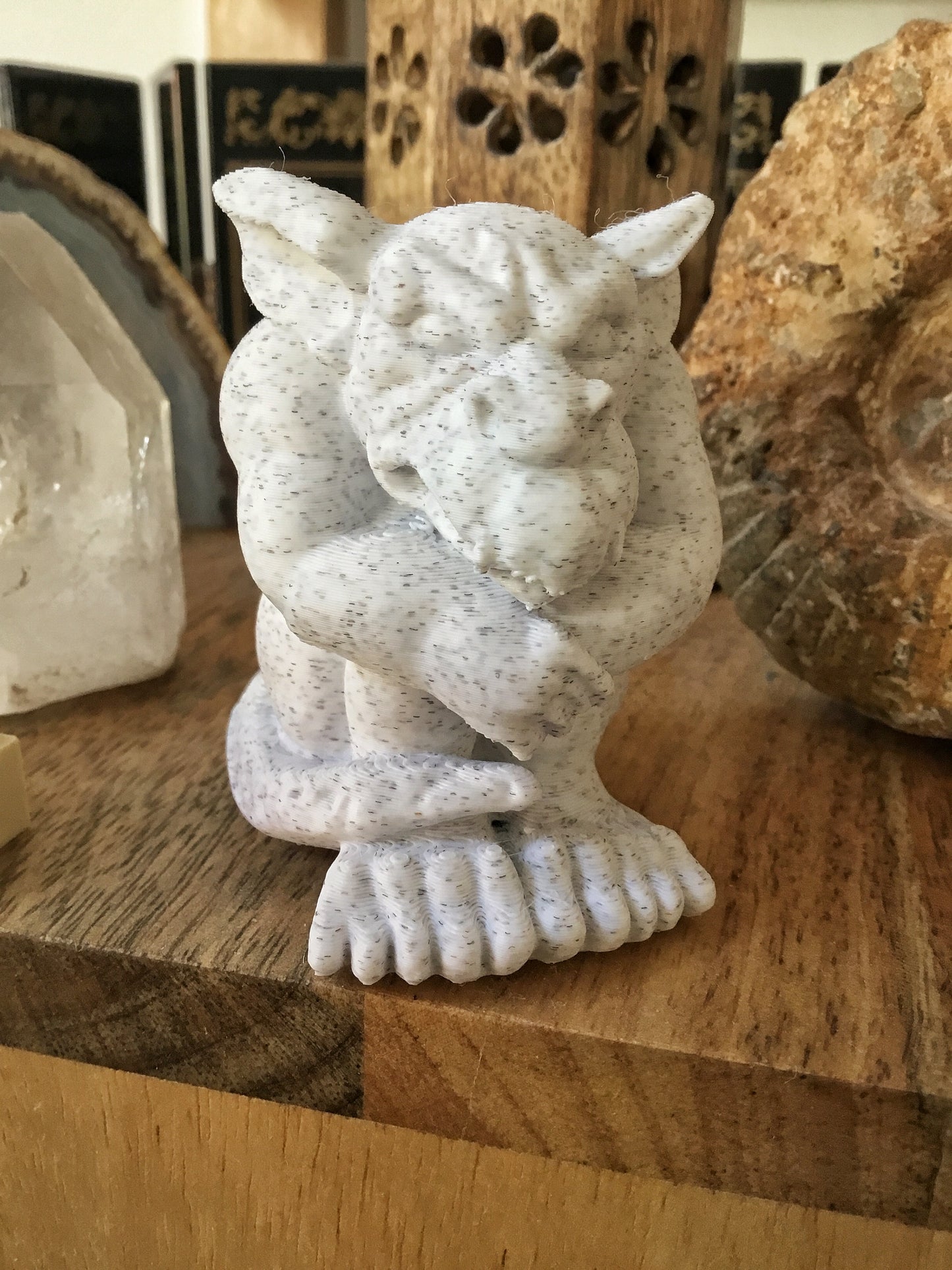3D Printed Gargoyle – Gothic Charm & Protection for Your Space